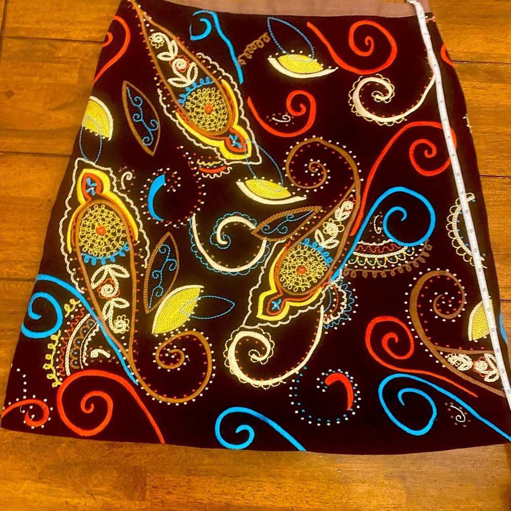 Embroidered skirt by Boden